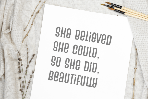Modern Luxury Font PNG with transparent background - Preview 6