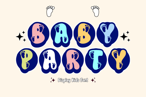 My Feet Font PNG with transparent background - Preview 1