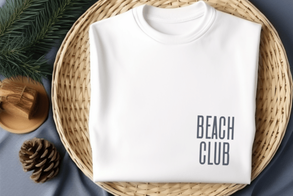 Salty Beach Font PNG with transparent background - Preview 2