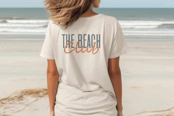Salty Beach Font PNG with transparent background - Preview 4