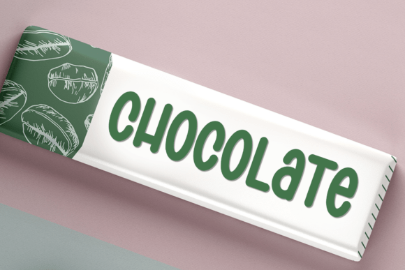 Simple Baking Font PNG with transparent background - Preview 1