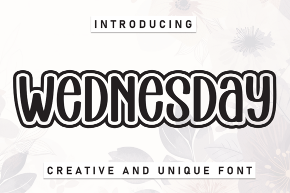 Wednesday Script & Handwritten Font By Robbots stores