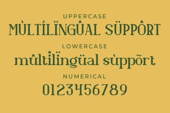 Antara Font - Preview 2