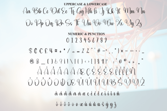 Basketball Font - Preview 6