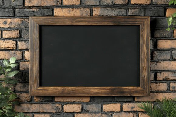 Blackboard with Old Background Wallpaper