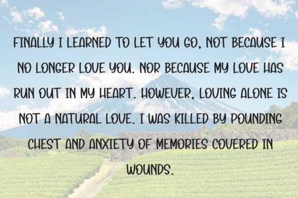 Booklove Font - Preview 5