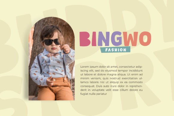 Buddy Story Font PNG with transparent background - Preview 1