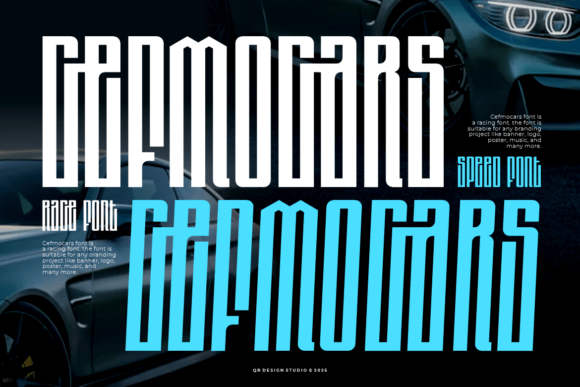 Cefmocars Font - Preview 1