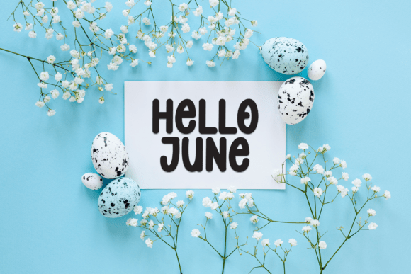 Charm Summer Font PNG with transparent background - Preview 2