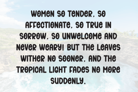 Charm Summer Font PNG with transparent background - Preview 5
