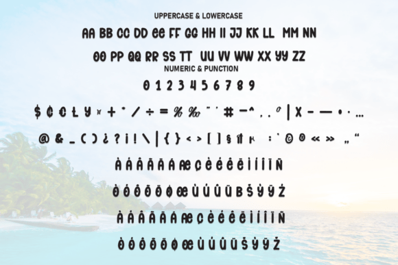 Charm Summer Font PNG with transparent background - Preview 6