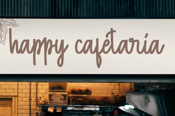 Croissant Cream Font - Preview 2