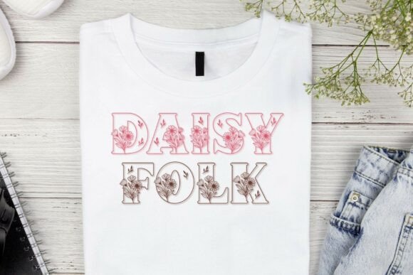 Daisy Folk  Font - Preview 2