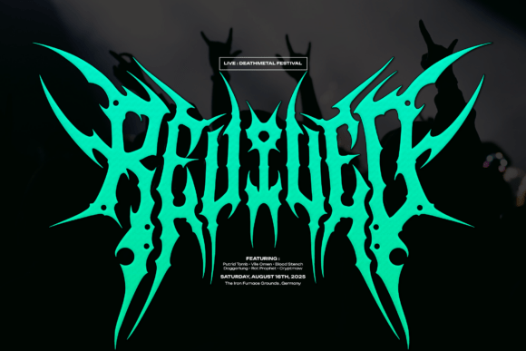 Darkpulse Font - Preview 2