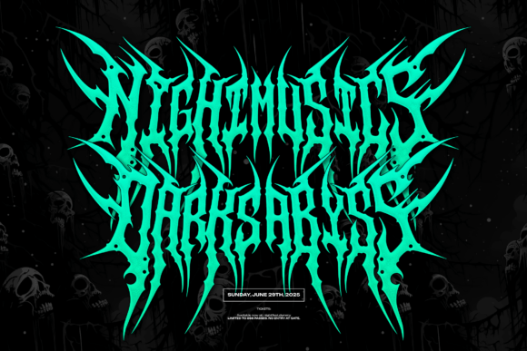 Darkpulse Font - Preview 5