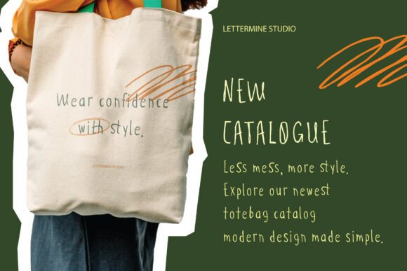 Dreamy Journals Font PNG with transparent background - Preview 3