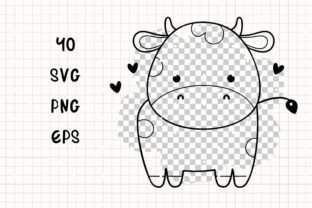 Farm Animal Clipart Cute Animal SVG Graphic by MeawwaDigitalArts ...