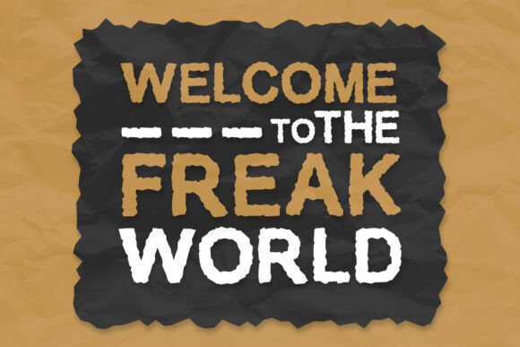 Freak Stone Font - Preview 1