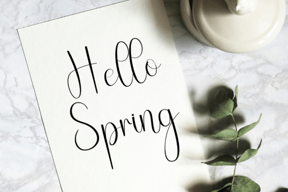 Funny Flower Font - Preview 2