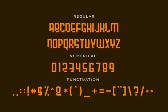 Gamora Font - Preview 1