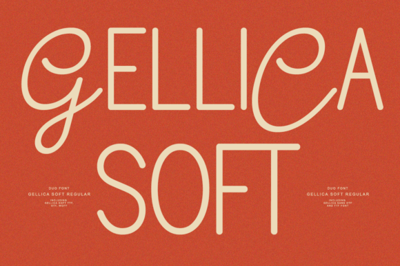 Gellica Soft Font - Preview 1