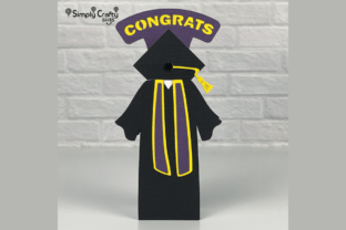 Graduation Time Box Card · Creative Fabrica