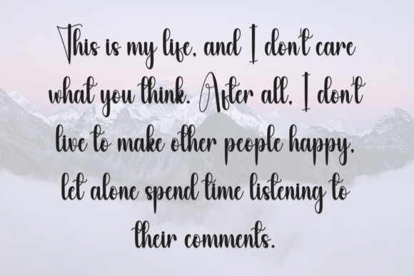 Gratitude Font - Preview 5