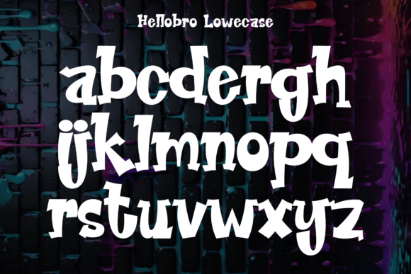 Hellobro Font - Preview 4