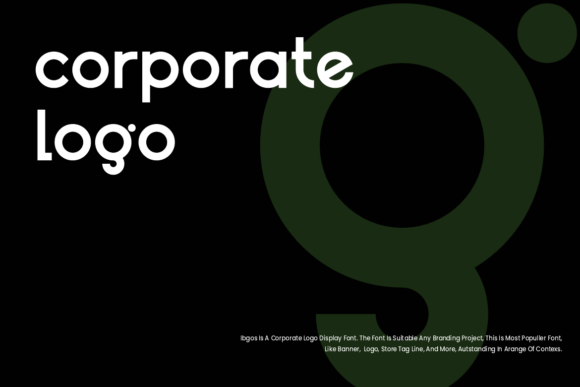 Ibgos Font PNG with transparent background - Preview 1