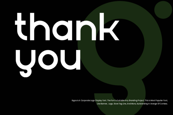 Ibgos Font PNG with transparent background - Preview 4