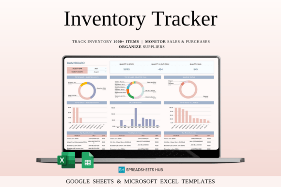 Inventory Tracker Spreadsheet Template