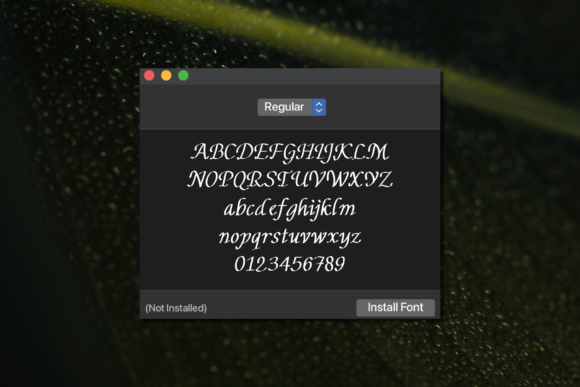Moroteko Font PNG with transparent background - Preview 4