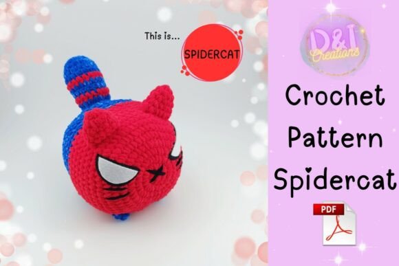 Super-hero Cat Crochet Pattern Amigurumi