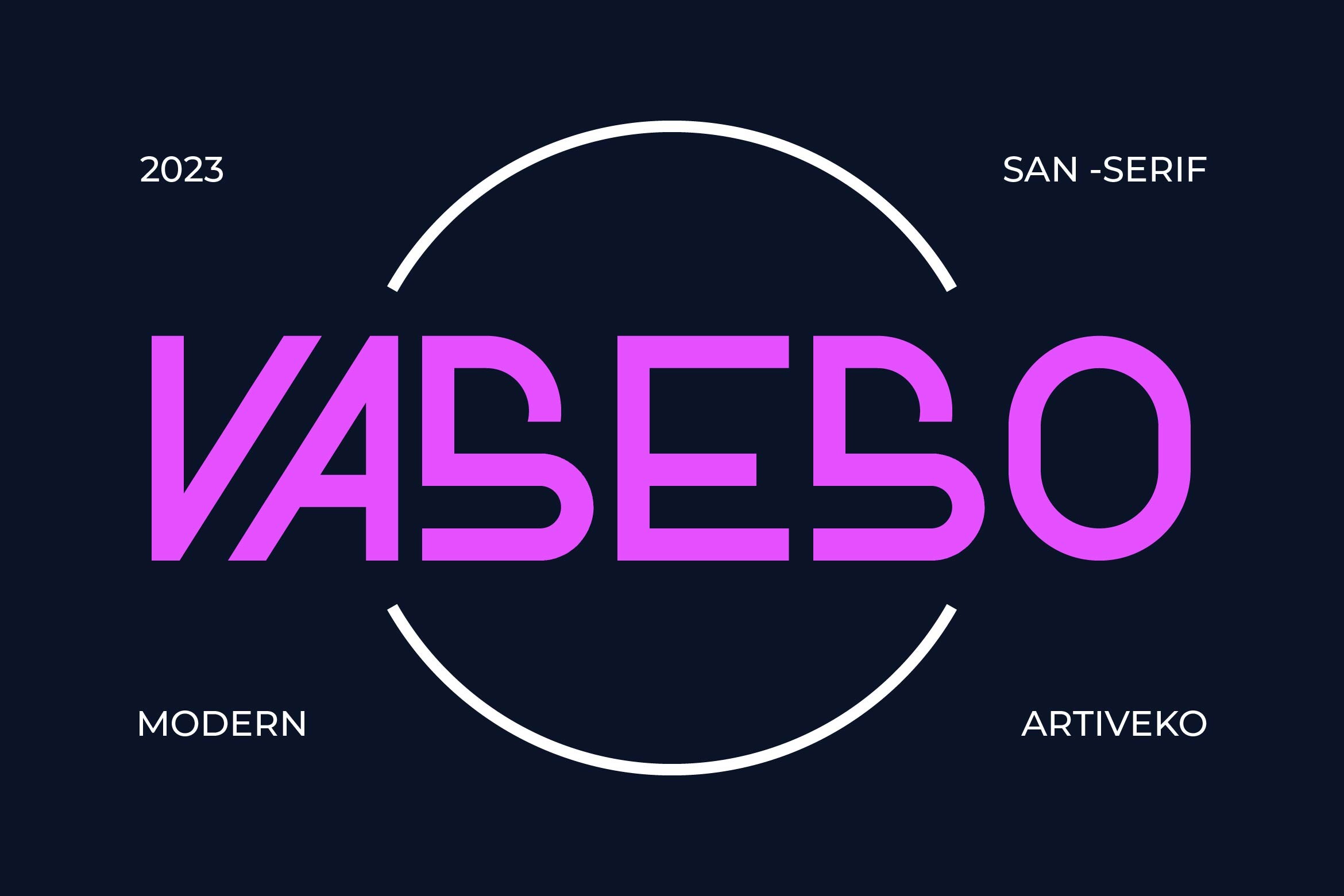 Vaseso preview: neutral corporate sans