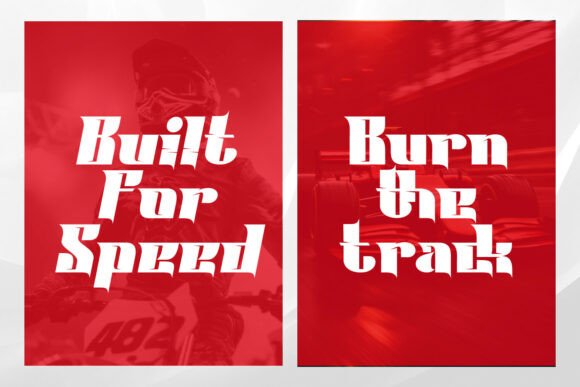 Aimflash Font - Preview 1