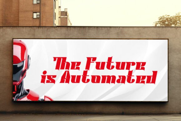 Aimflash Font - Preview 5