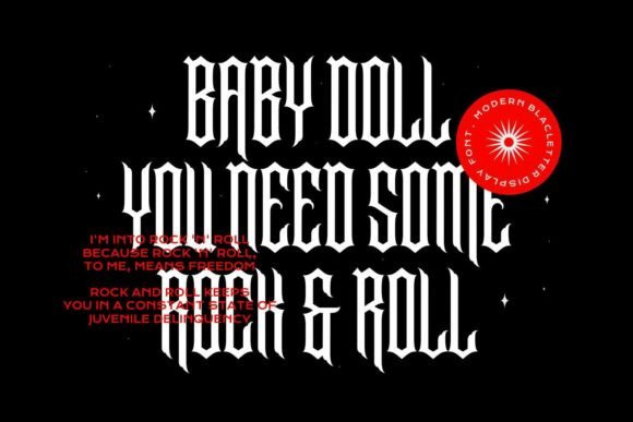 Banxors Font - Preview 1