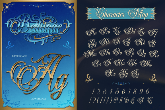 Bethinae Font - Preview 1