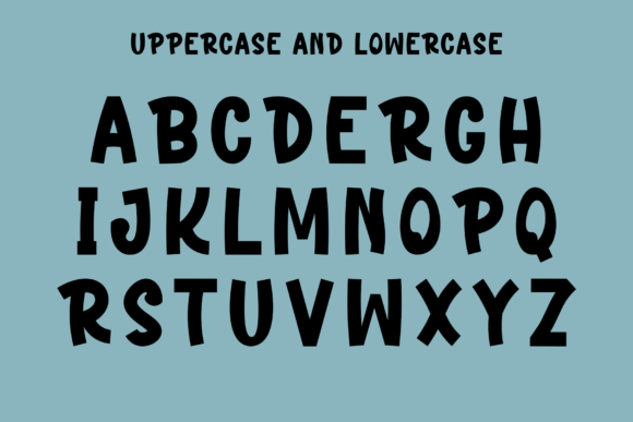 Black Shadow Font - Preview 3