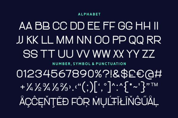 Blue Story Font - Preview 4