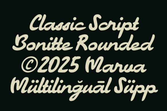 Bonitte Font - Preview 6