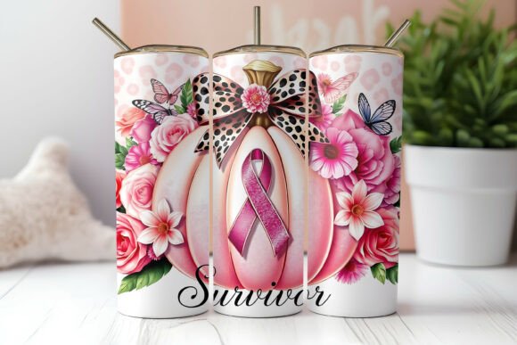 Breast Cancer Awareness Survivor Tumbler