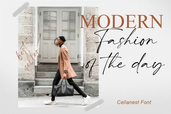 Cellanest Font PNG with transparent background - Preview 6