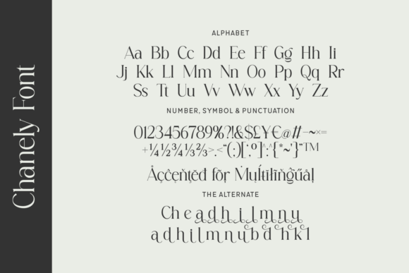Chanely Font - Preview 3