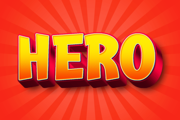Comic Muscle Font - Preview 2