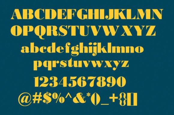 Controling Font - Preview 4