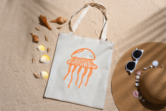 Cute Sea Animals Font PNG with transparent background - Preview 4
