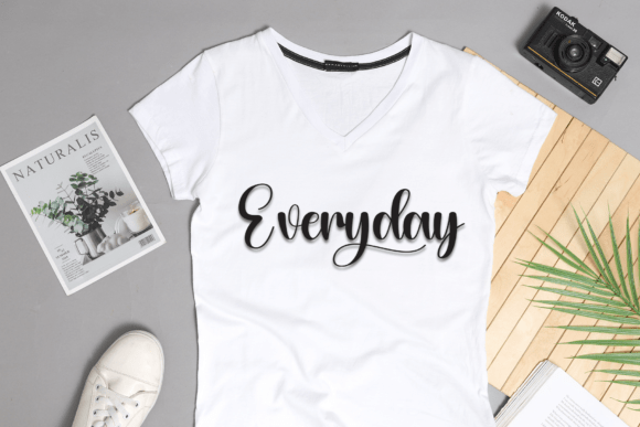 Digital Planner Font - Preview 1