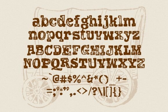 Dodgy Distort Font - Preview 2