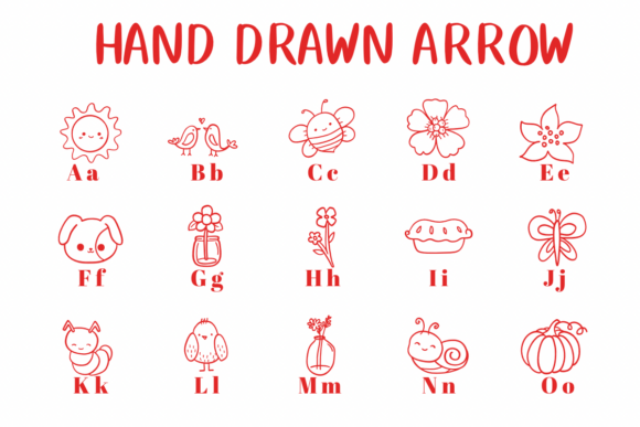 Doodles Hand Drawn Font - Preview 1